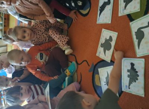 "Były sobie dinozaury" w grupie Słoneczek