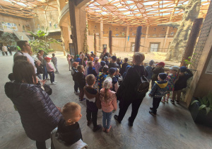 Wizyta dzieci w ZOO.