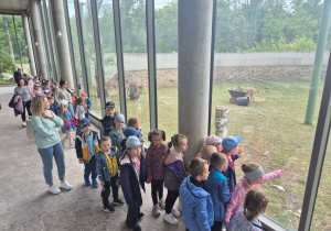 Wizyta dzieci w ZOO.