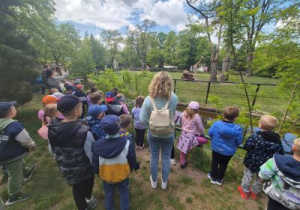 Wizyta dzieci w ZOO.