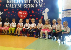 Występ dzieci z okazji Dnia Rodziny.