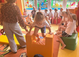 Motylki o zdrowie dbają i gimnastykę uprawiają