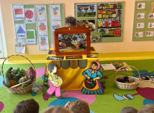 Jesienne dary z sadu i ogrodu w grupie Motylki