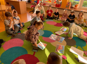 Bezpieczny przedszkolak w grupie Motylki