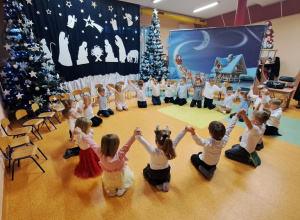 Uroczystość choinkowa w grupie "Motylki"