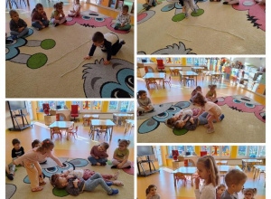 „Kolorowe korale i kwiaty dla Babci i Dziadka – matematyczne zabawy Biedronek”