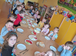 Wiosenne kanapki w grupie "Motylki"