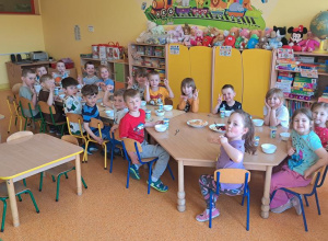 Zajęcia kulinarne w grupie "Motylki"