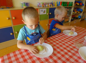 Zajęcia kulinarne w grupie III Biedronki