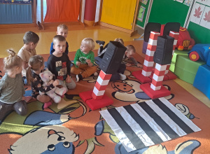 Bezpieczny przedszkolak w grupie Słoneczek