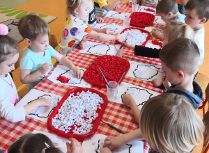 Zajęcia plastyczne w Biedronkach