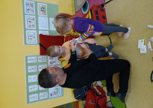 Wizyta ratownika medycznego w przedszkolu